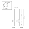 Настенный светильник ODEON LIGHT FILLINI 4335/18WLP