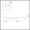 Настенный светильник ODEON LIGHT HIGHTECH ARNO 3888/24WB